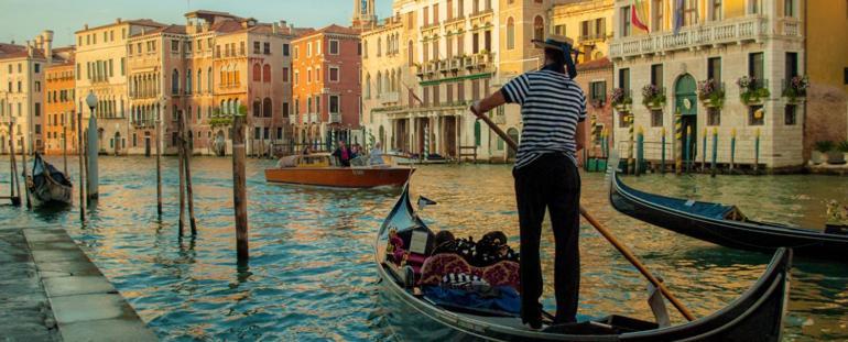 Vintage Frühstückspension Venedig